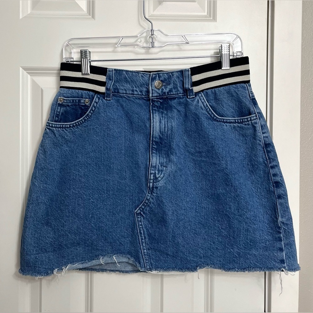 Topshop Denim Mini Skirt NWOT